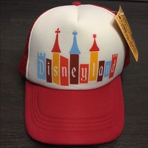 Disneyland Vintage 1928 Red Trucker Hat